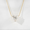 10K Gold 0.70ct Lab Diamond Solitaire Necklace