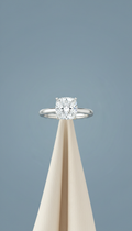 Platinum Solitaire Ring with Ethically Sourced Diamond