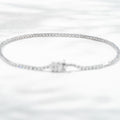 10K Gold 1.28ct Lab Grown Diamond Tennis Bracelet | 1.4mm |